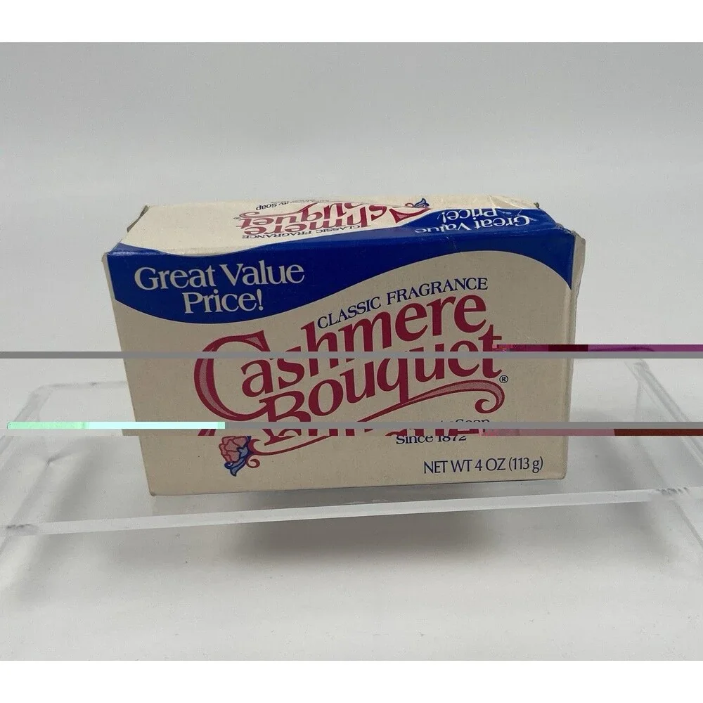 Cashmere Bouquet Bar Soap Classic Fragrance 4oz - New Old Stock